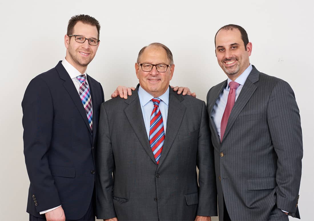 Dan Katz, Ken Katz and Micheal Israel, founders of Revolve Wealth Partners